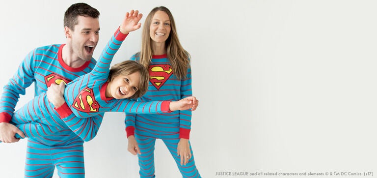 shop justice league pjs for the family shop justice league pjs for the family