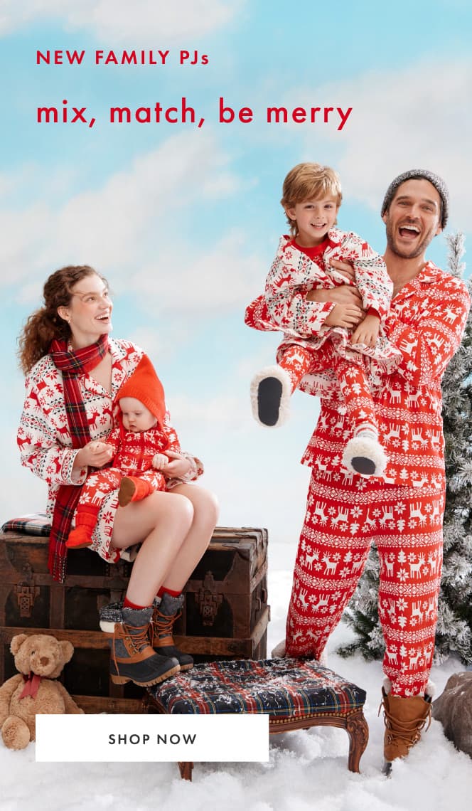 Shop Family Match Pajamas
