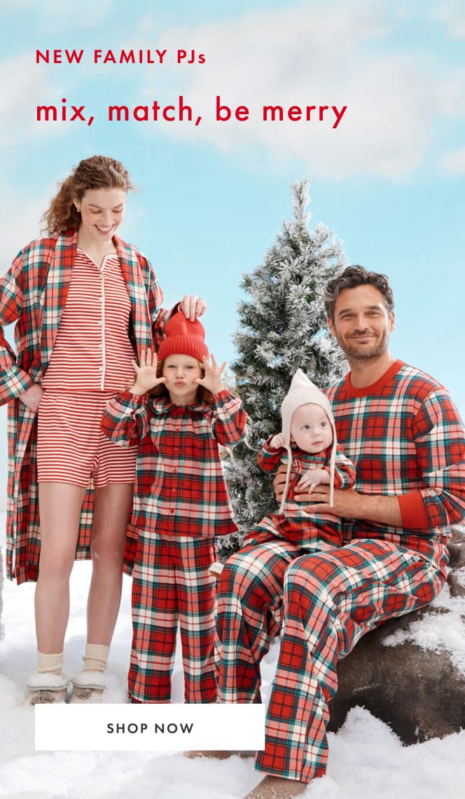 Shop Family Match Pajamas