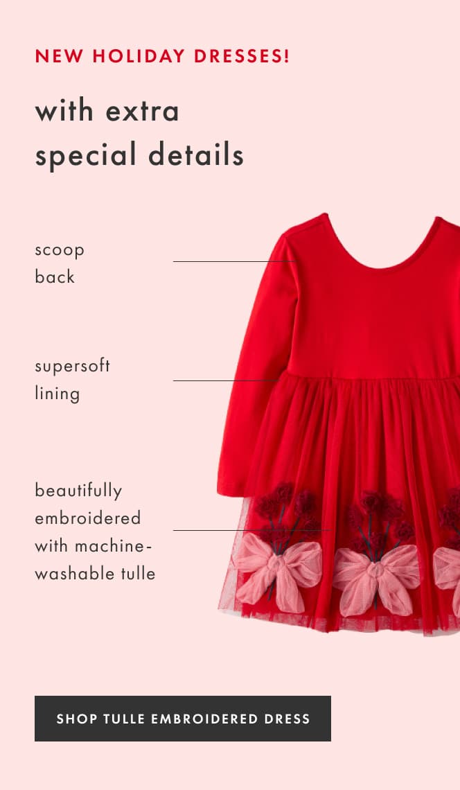 Shop tulle embroidered dress