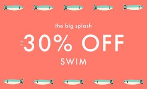 UP TO 30% OFF SWIM