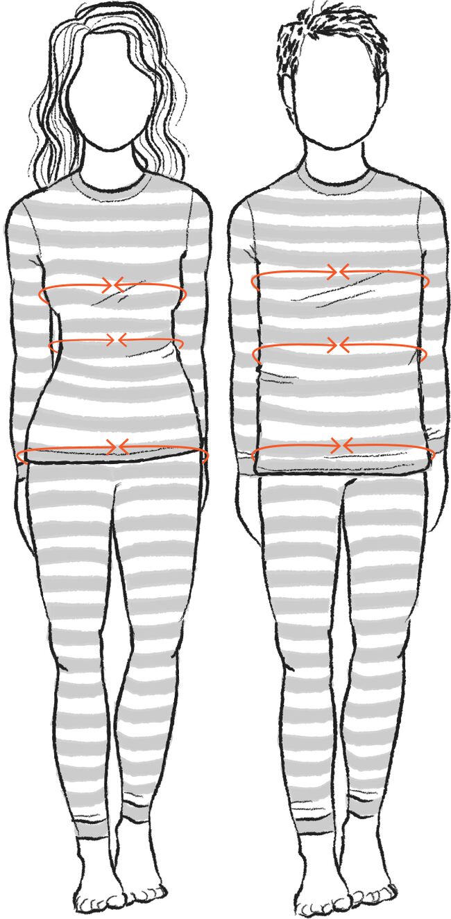 Andersson Size Chart Conversion