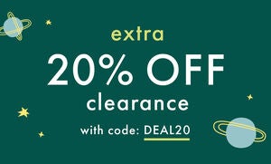EXTRA 20% OFF CLEARANCE W/ CODE DEAL20