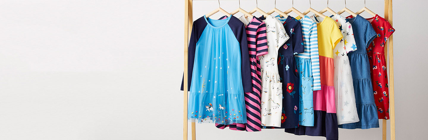 New Kid Clothes, Girls Dresses & More | Hanna Andersson