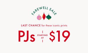 PAJAMAS STARTING AT $19