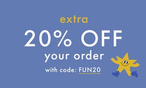 EXTRA 20% OFF ORDER W/ CODE: FUN20