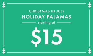 HOLIDAY PJS STARTING AT $15