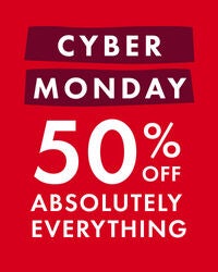 50% OFF EVERYTHING