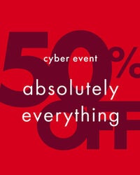 50% OFF EVERYTHING
