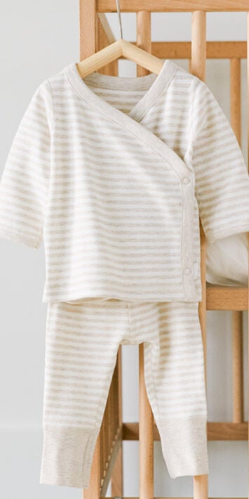 Baby in footed sleeper