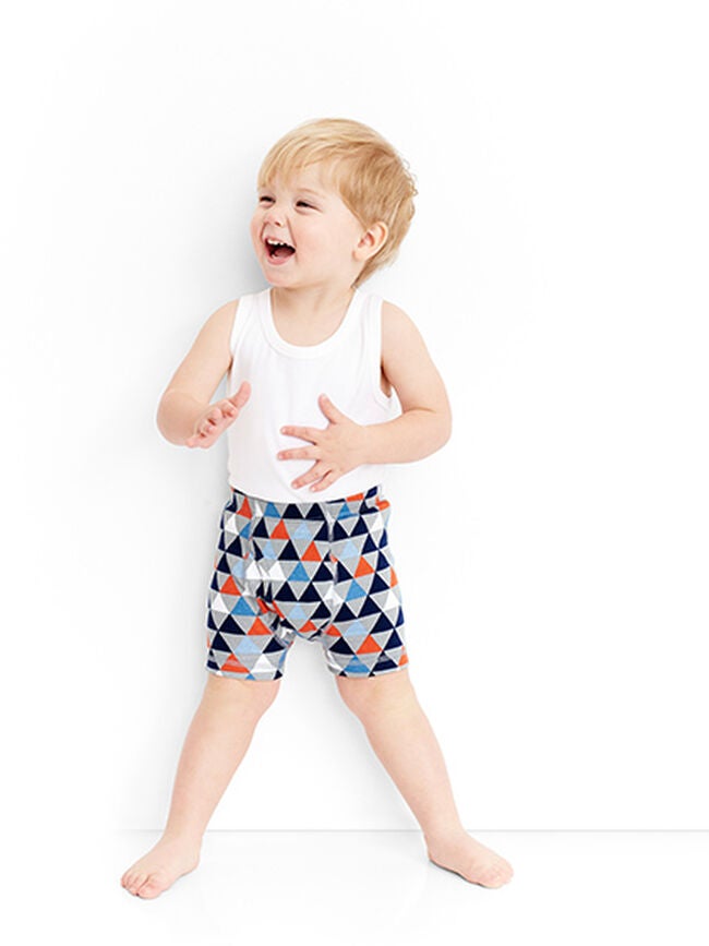 kids laughing in their unders