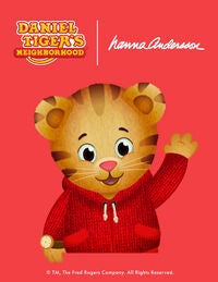NEW! DANIEL TIGER X HANNA