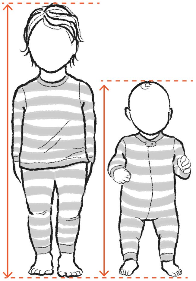 Baby & Toddler Size Guide Hanna Andersson