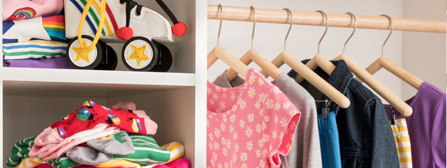 Image of a personal wardrobe including Hanna Andersson clothing. Image of a personal wardrobe including Hanna Andersson clothing.