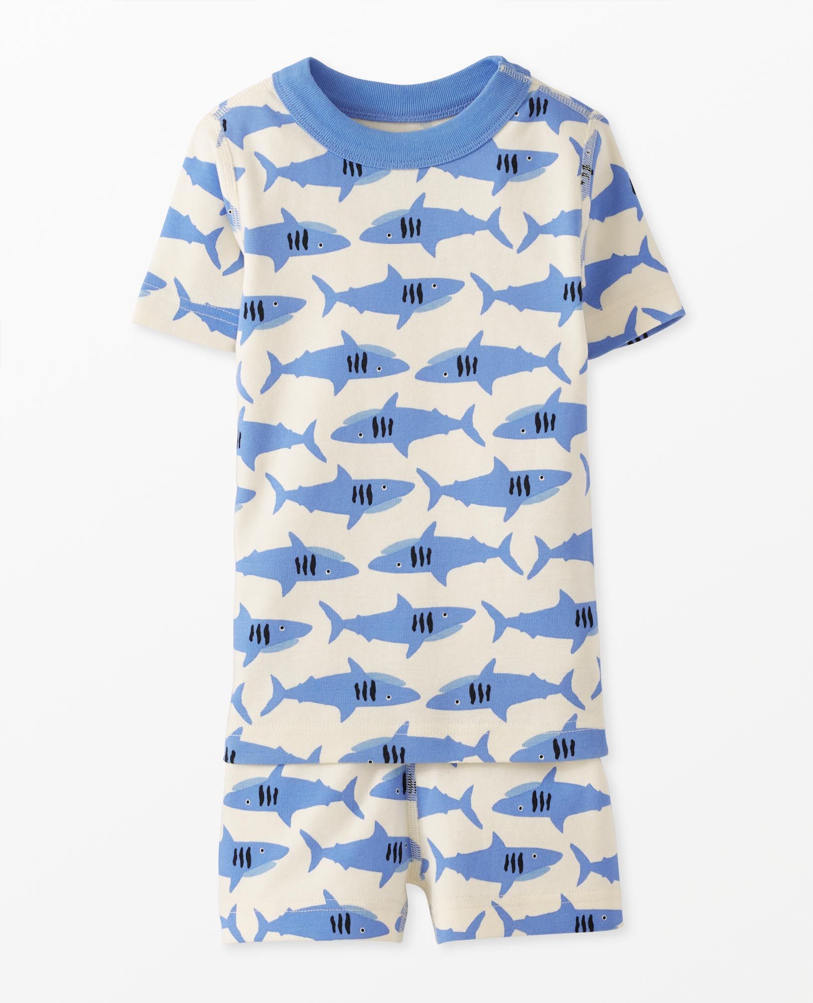 HannaJams™ Pajama Set in Bubbles the Shark - main