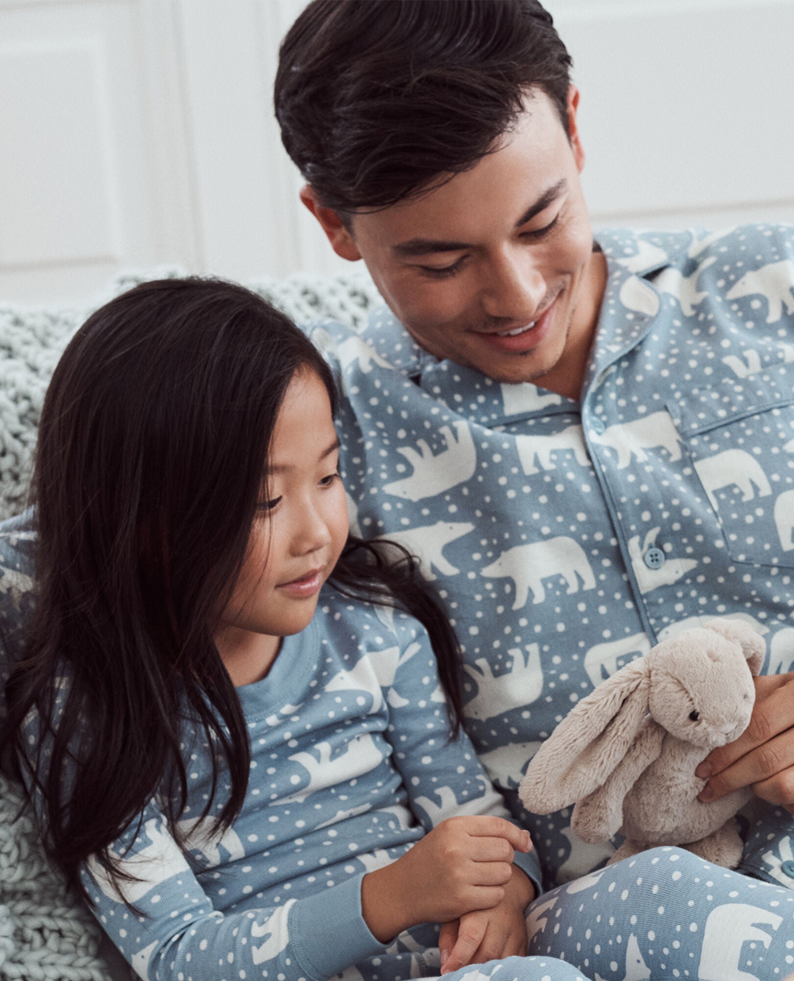 Holiday Snowy Polar Bear Matching Family Pajamas Hanna Andersson