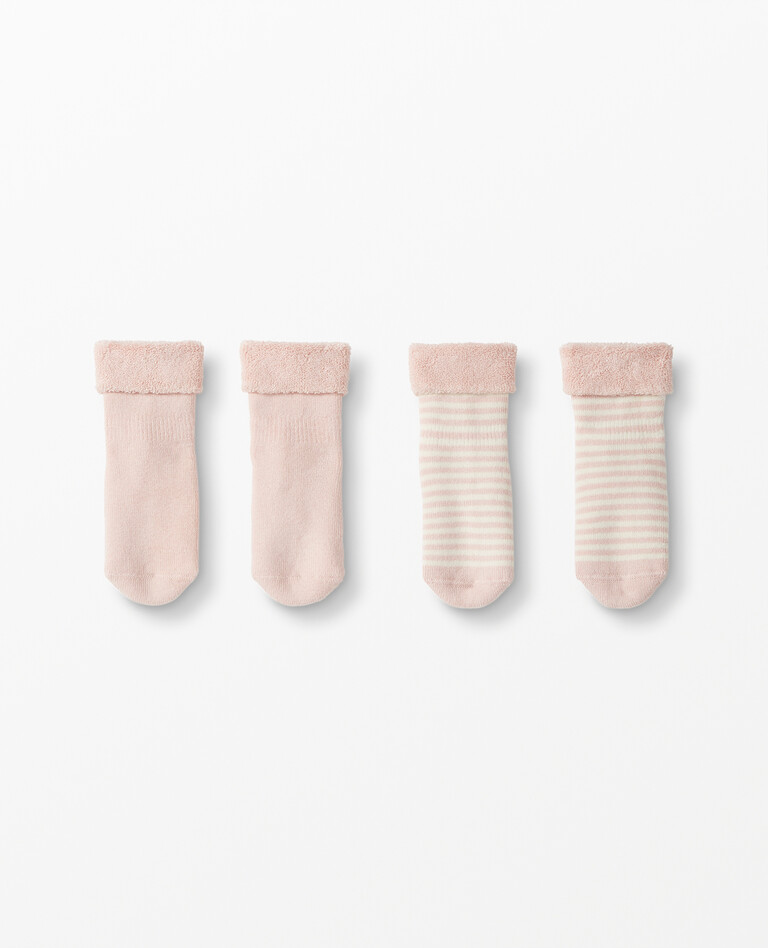 Best Ever First Socks 2-Pack in Rose Quartz - main