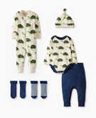 Navy Friendly Turtle Baby Bundle Outfit in  - main