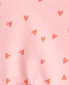 Balloon Sleeve Knit Dress In Cotton Jersey in Petal Pink - main