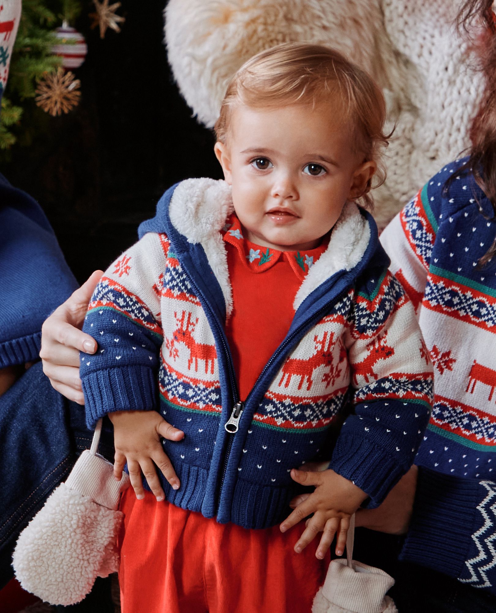Baby Holiday Sweater Jacket Hanna Andersson