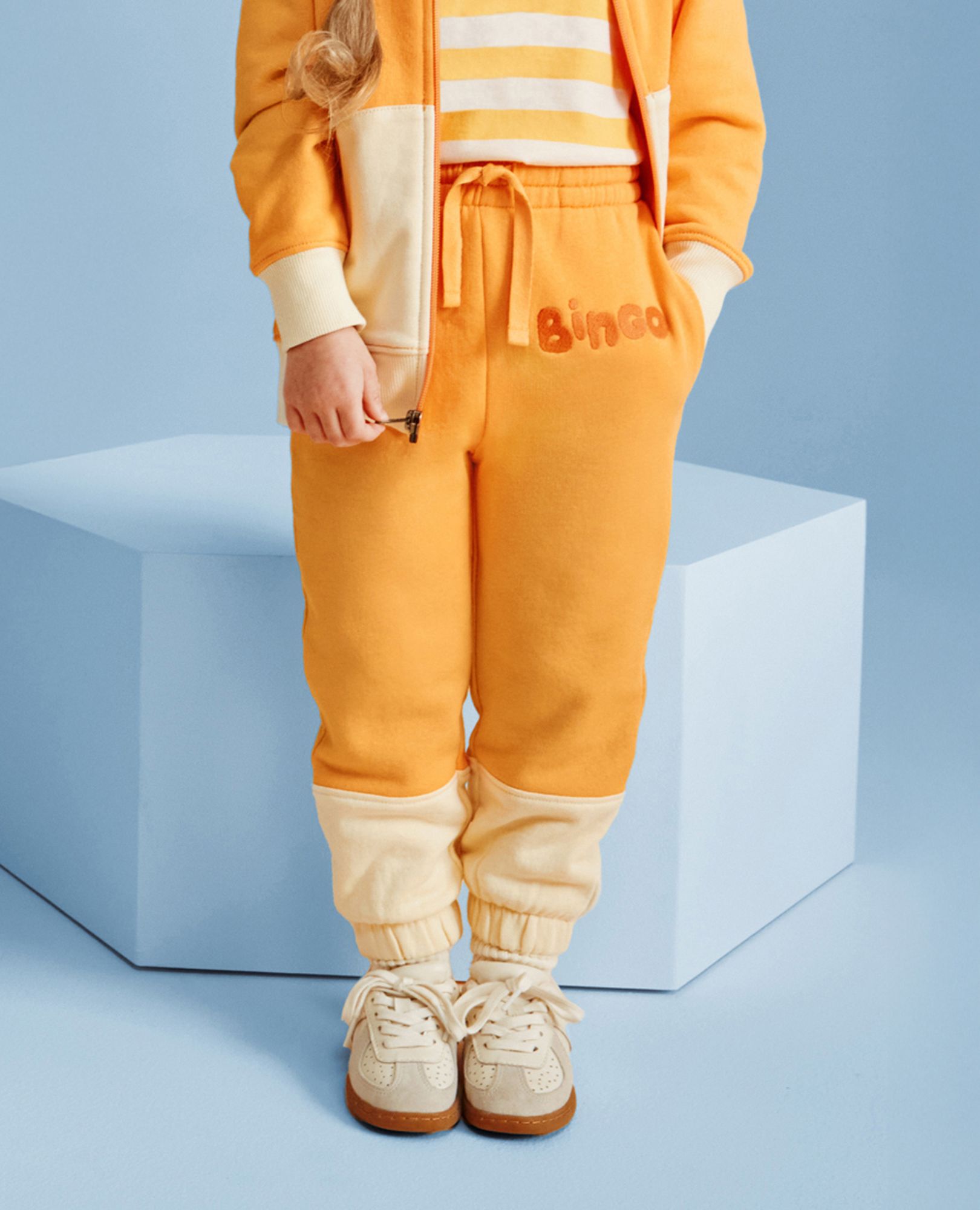 Bluey French Terry Sweatpants in Bingo - main