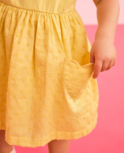 Baby Tulip Pocket Dress & Bloomers Set in Always Sunny - main