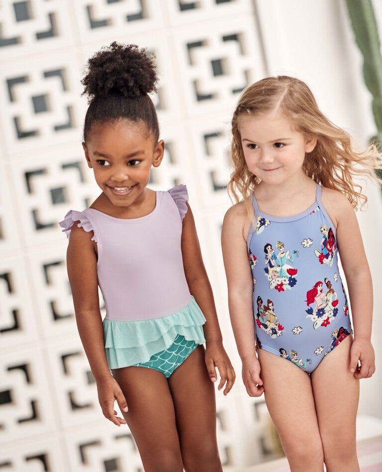 Disney Princess Ariel One-Piece Swimsuit in Ariel - main