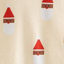 Holiday HannaJams™ Pajama Set in Scandi Santa on Almond Oil - swatch