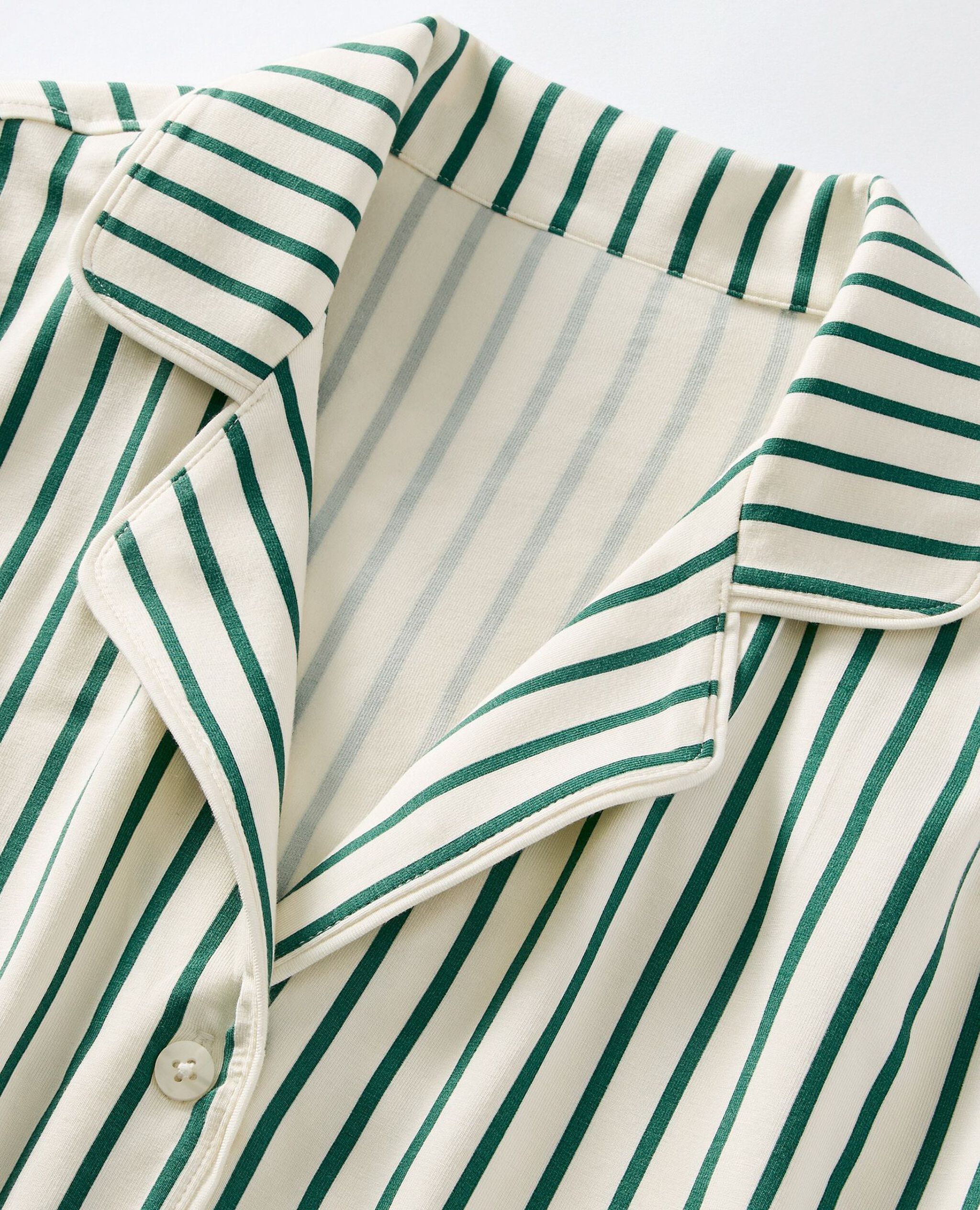 Women's Holiday Long Sleeve HannaSoft™ Pajama Set in Fir Tree/Ecru - main