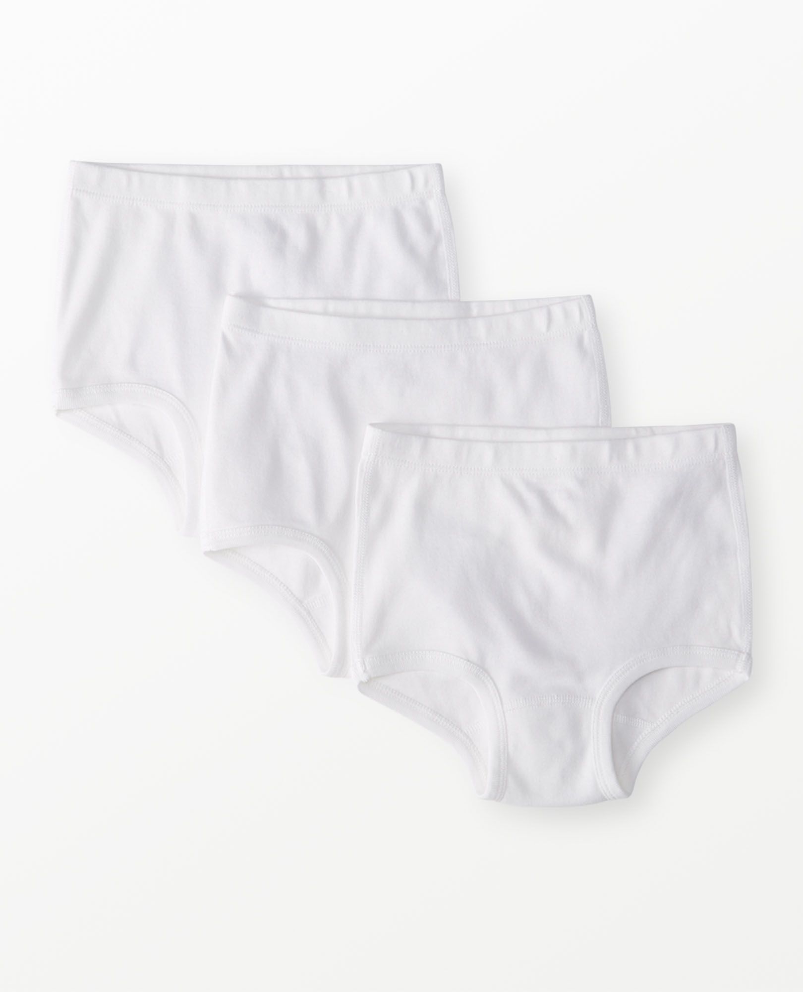 3-Pack Organic Cotton Classic Underwear in White - main