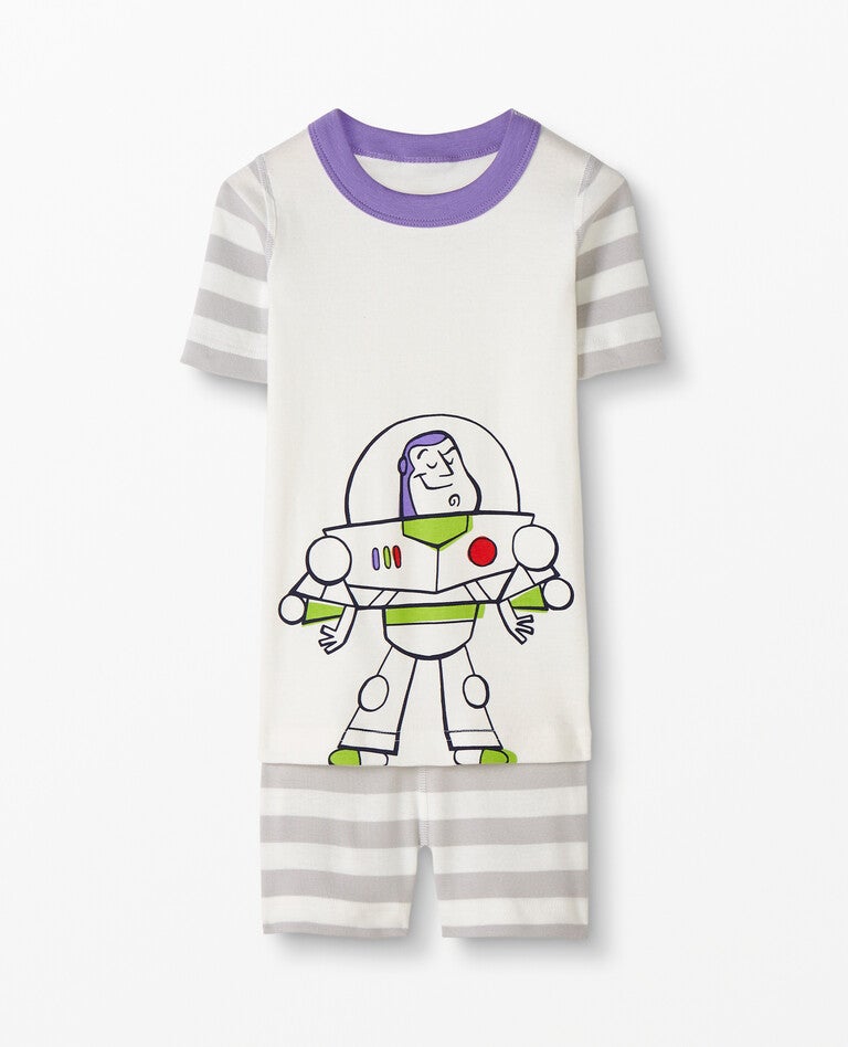 Disney And Pixar Toy Story 4 Short John Pajamas In Organic Cotton