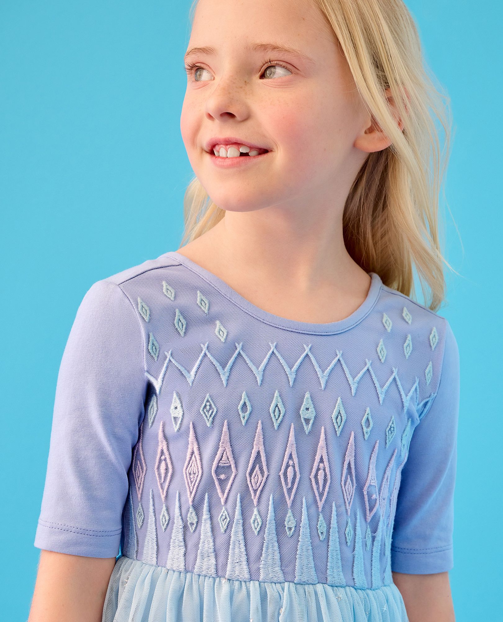 Disney Frozen Tulle Dress in Elsa - main