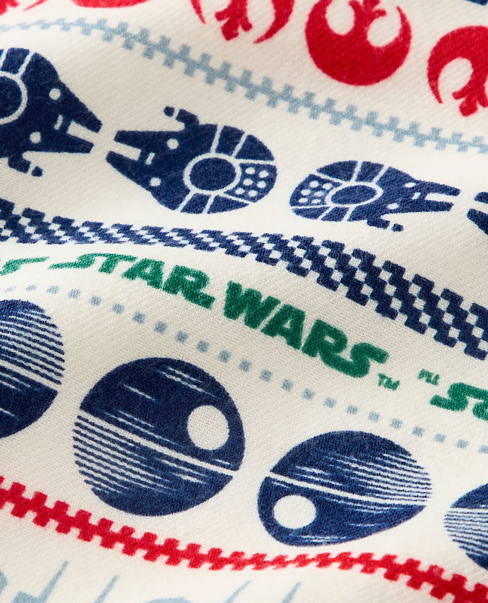 Kids STAR WARS Holiday Flannel Pajama Set Hanna Andersson