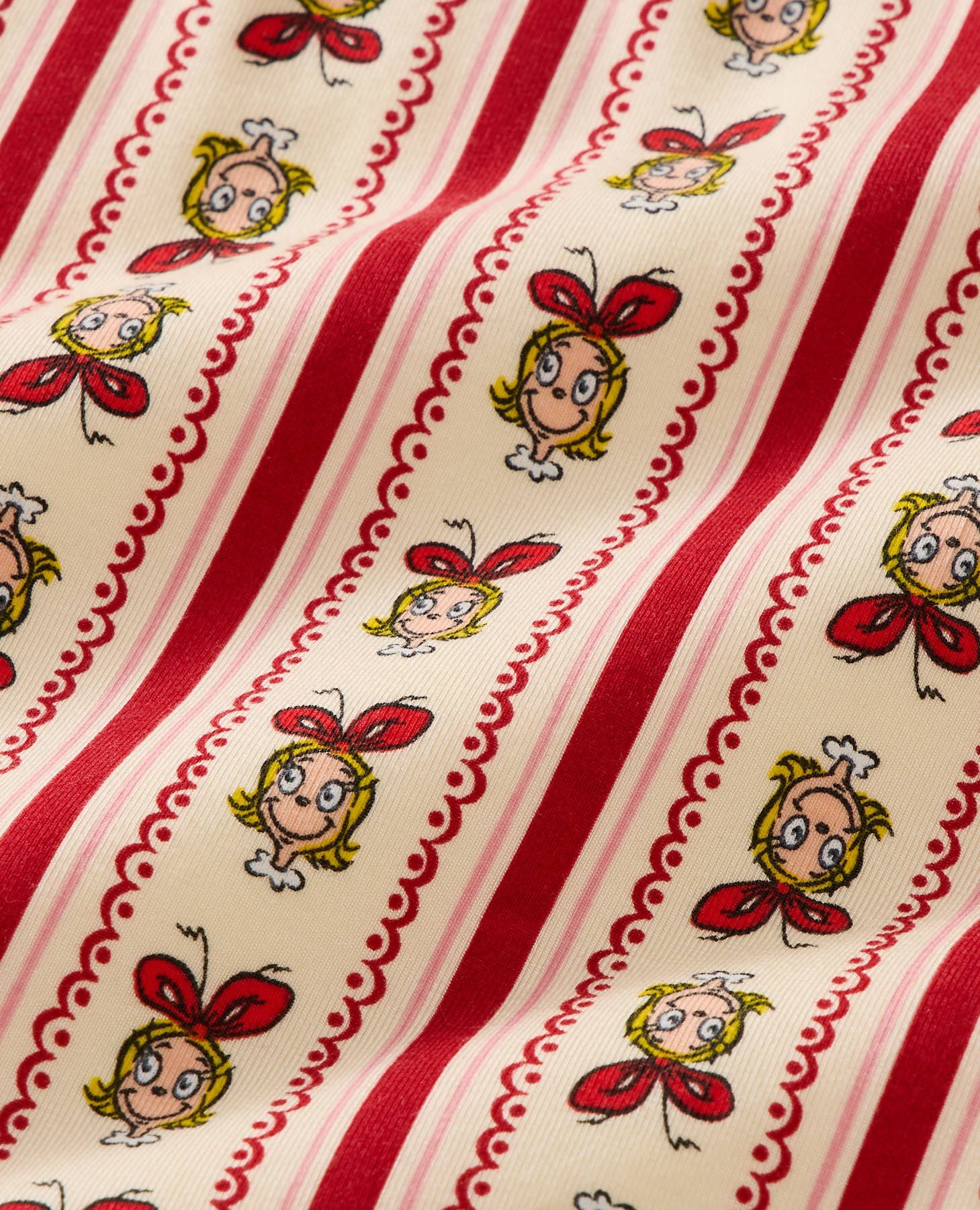 Dr. Seuss Grinch HannaSoft™ Stretch Sleeper in Cindy Lou Wallpaper - main