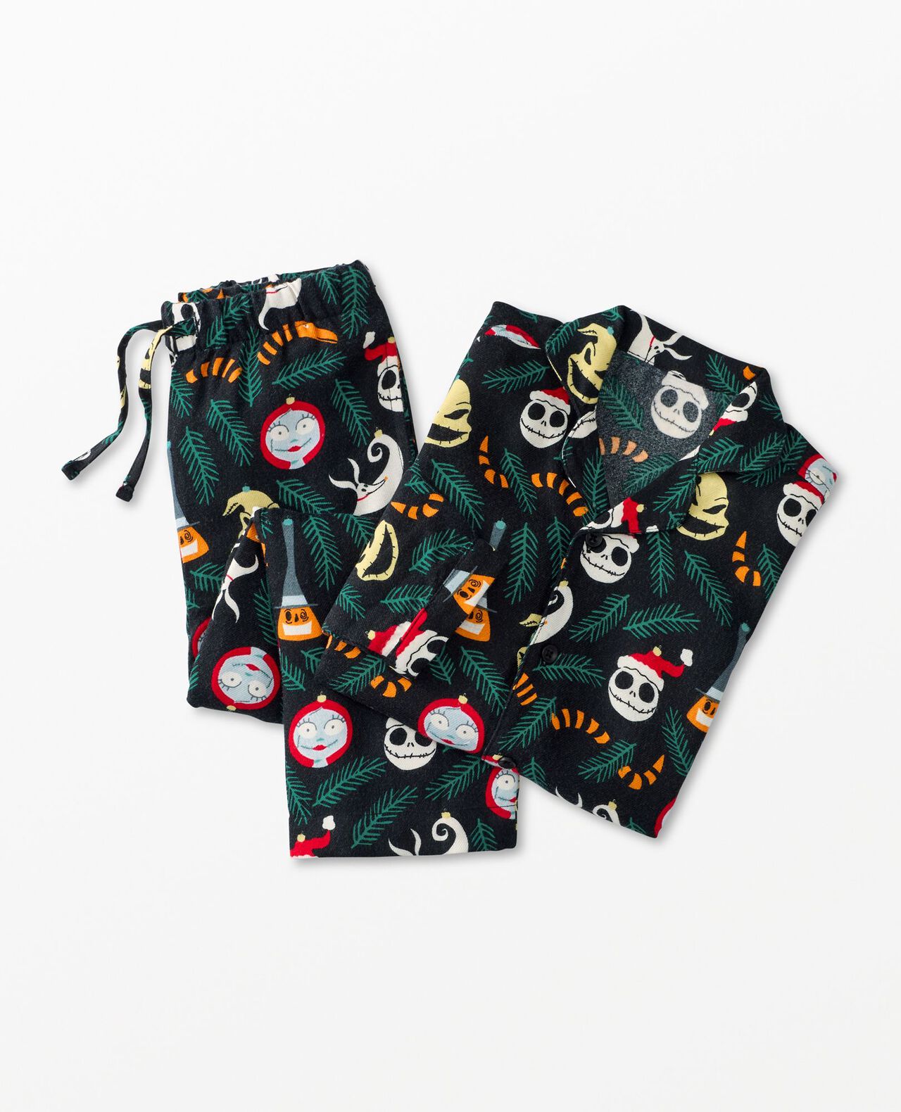 Disney Tim Burton's The Nightmare Before Christmas Flannel Pajama Set in NBC Ornaments - main