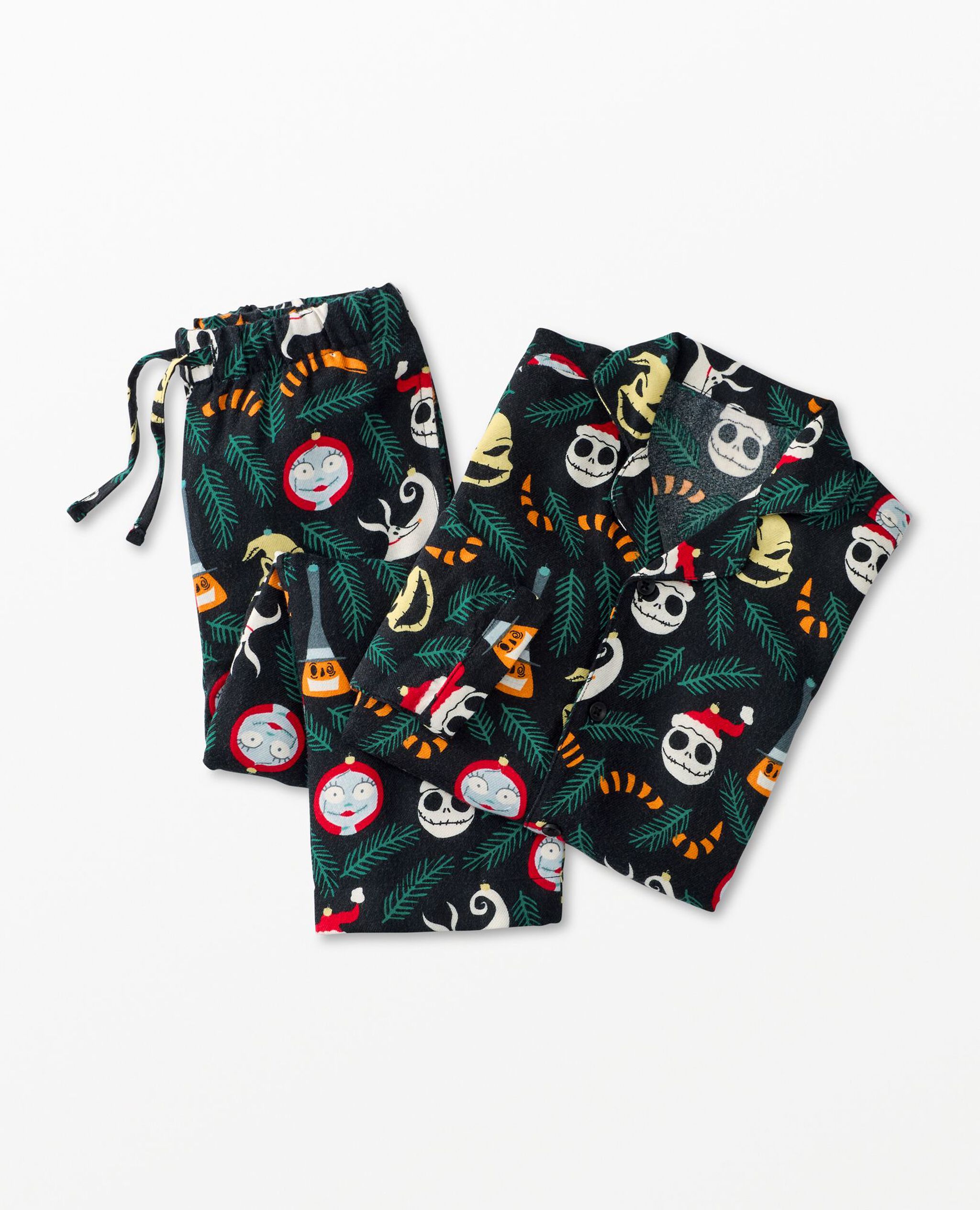 Disney Tim Burton's The Nightmare Before Christmas Flannel Pajama Set in NBC Ornaments - main