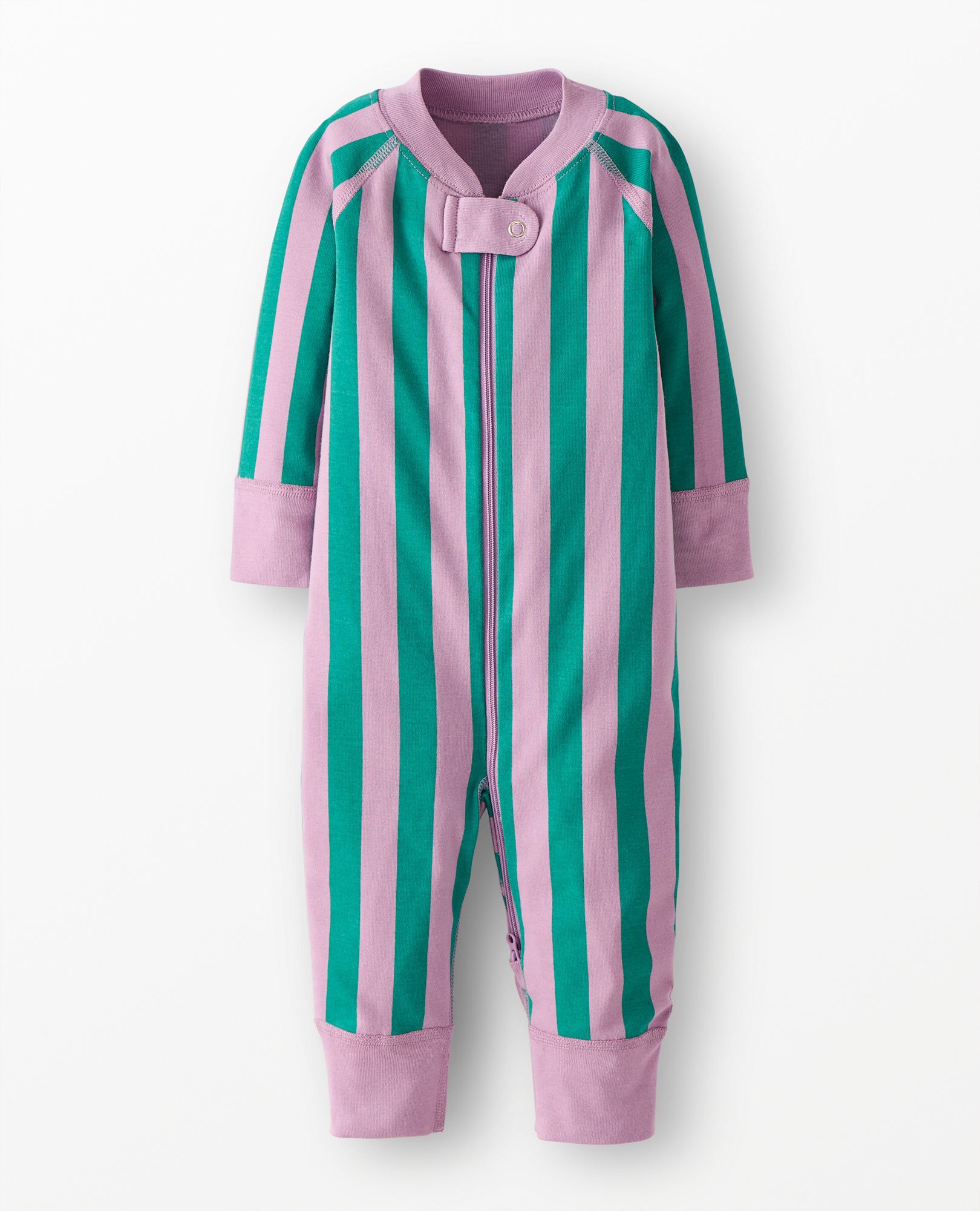 HannaJams™ Sleeper in Gumdrop Green/lavender - main