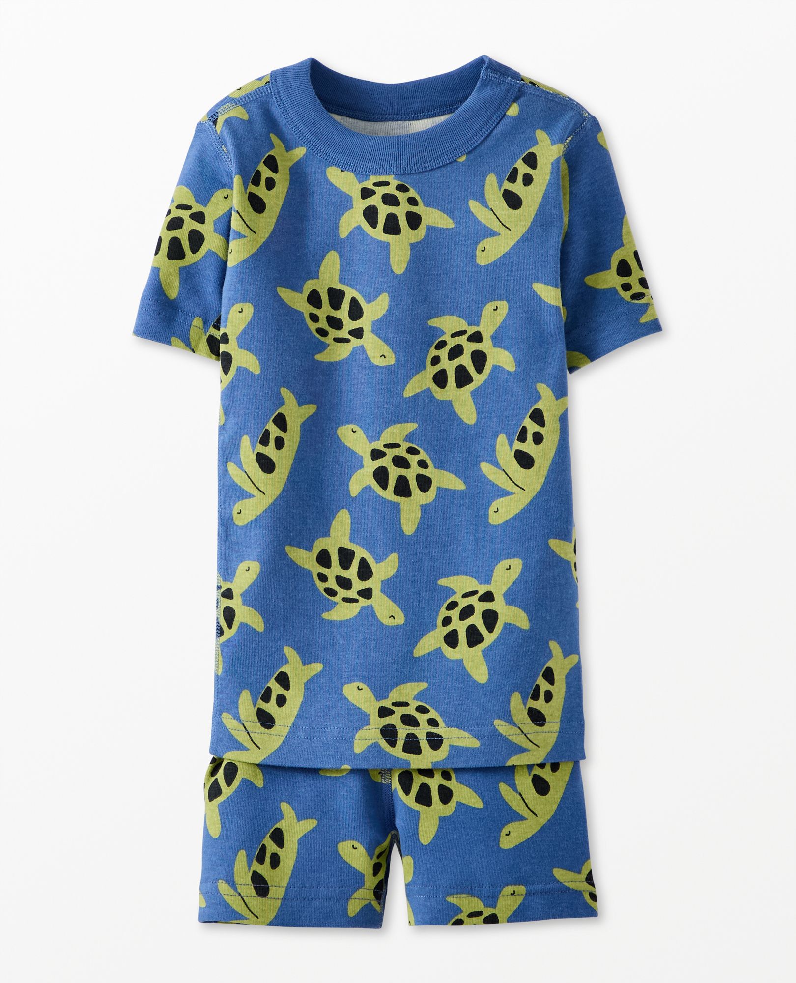HannaJams™ Pajama Set in Milo the Turtle on Blue - main