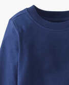 Baby Sueded Jersey Layering Tee in Navy Blue - main