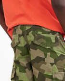 Double Knee Cargo Pants In Cotton Twill in Expedition Green - main