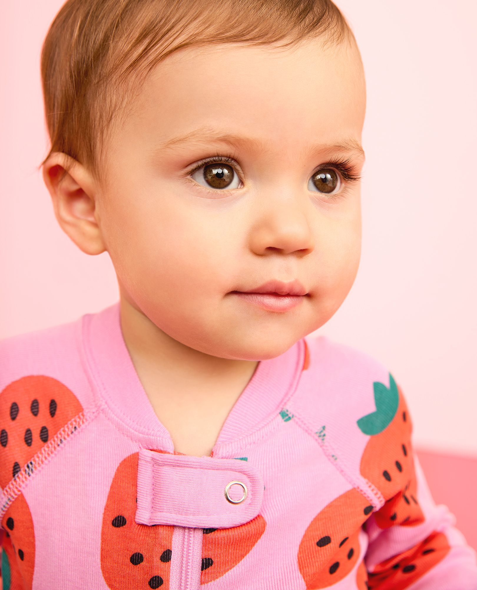 HannaJams™ Sleeper in Strawberry Sweetness on Echinacea - main