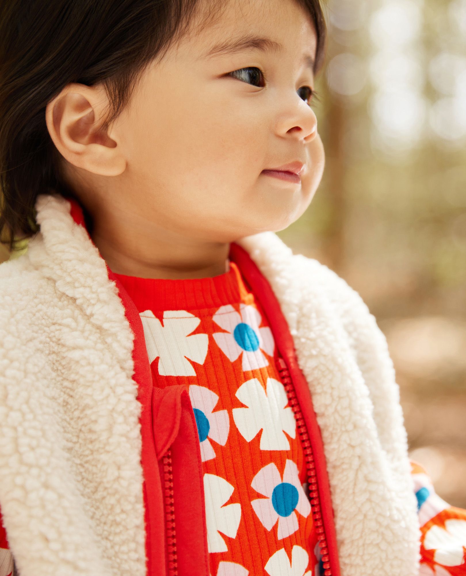 Red vest baby girl on sale