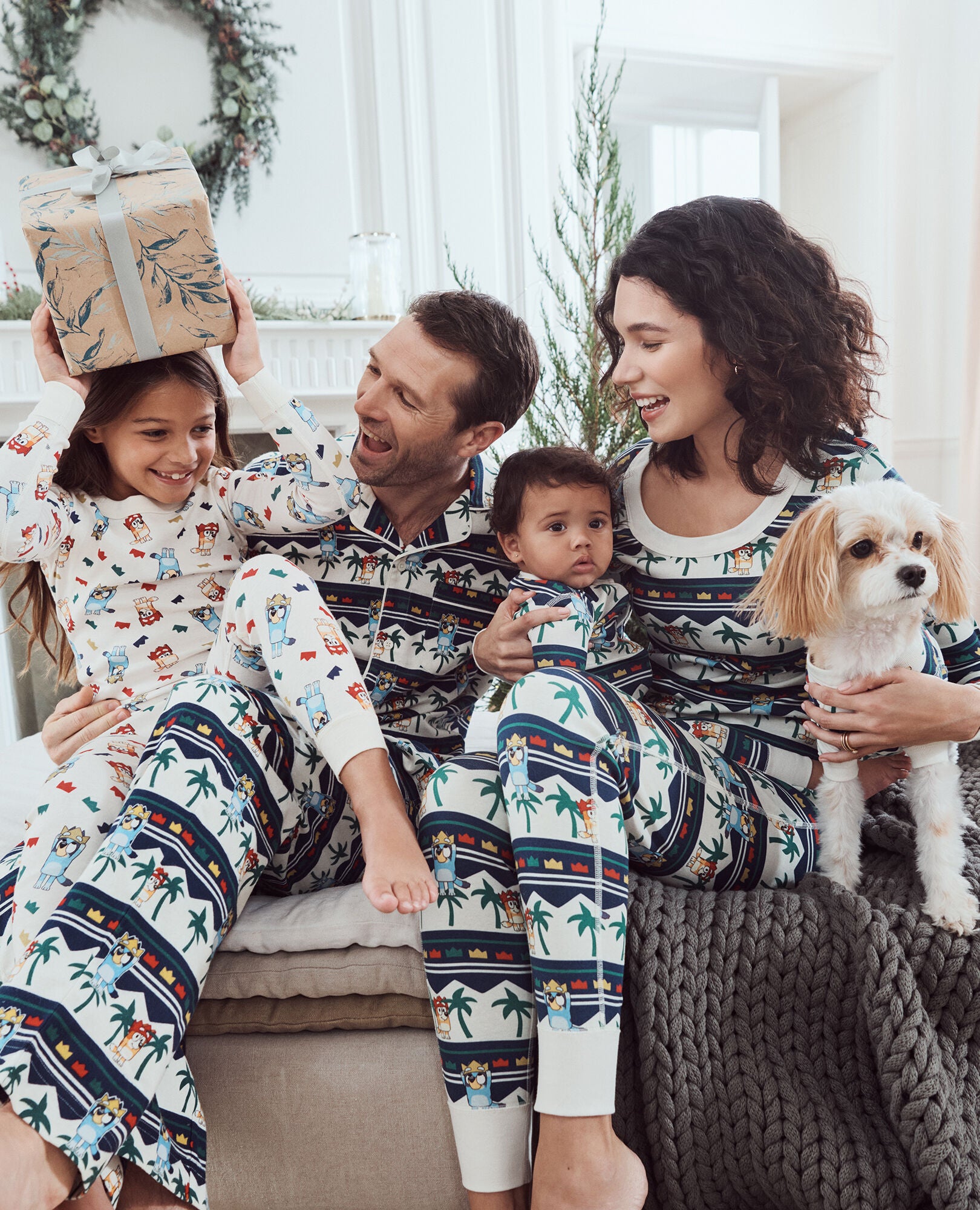 Bluey Holiday Matching Family Pajamas Hanna Andersson