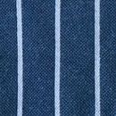 Relaxed Fit Jacquard Button Up Shirt in Blue Pinstripe - swatch