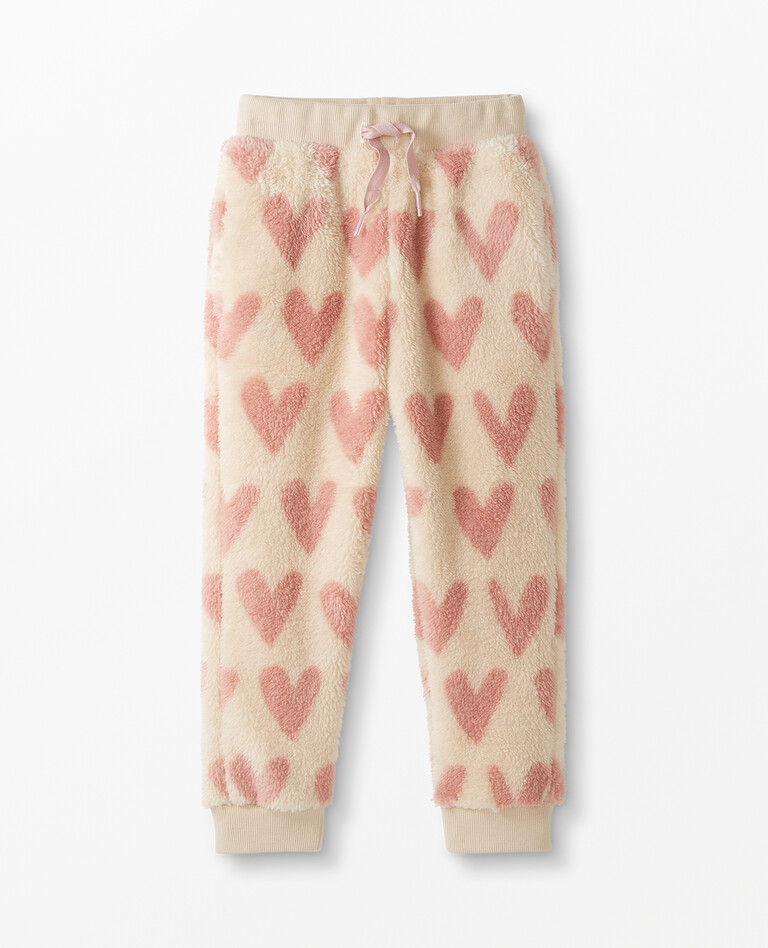 Print Recycled Marshmallow Pants in Oat Hearts - main