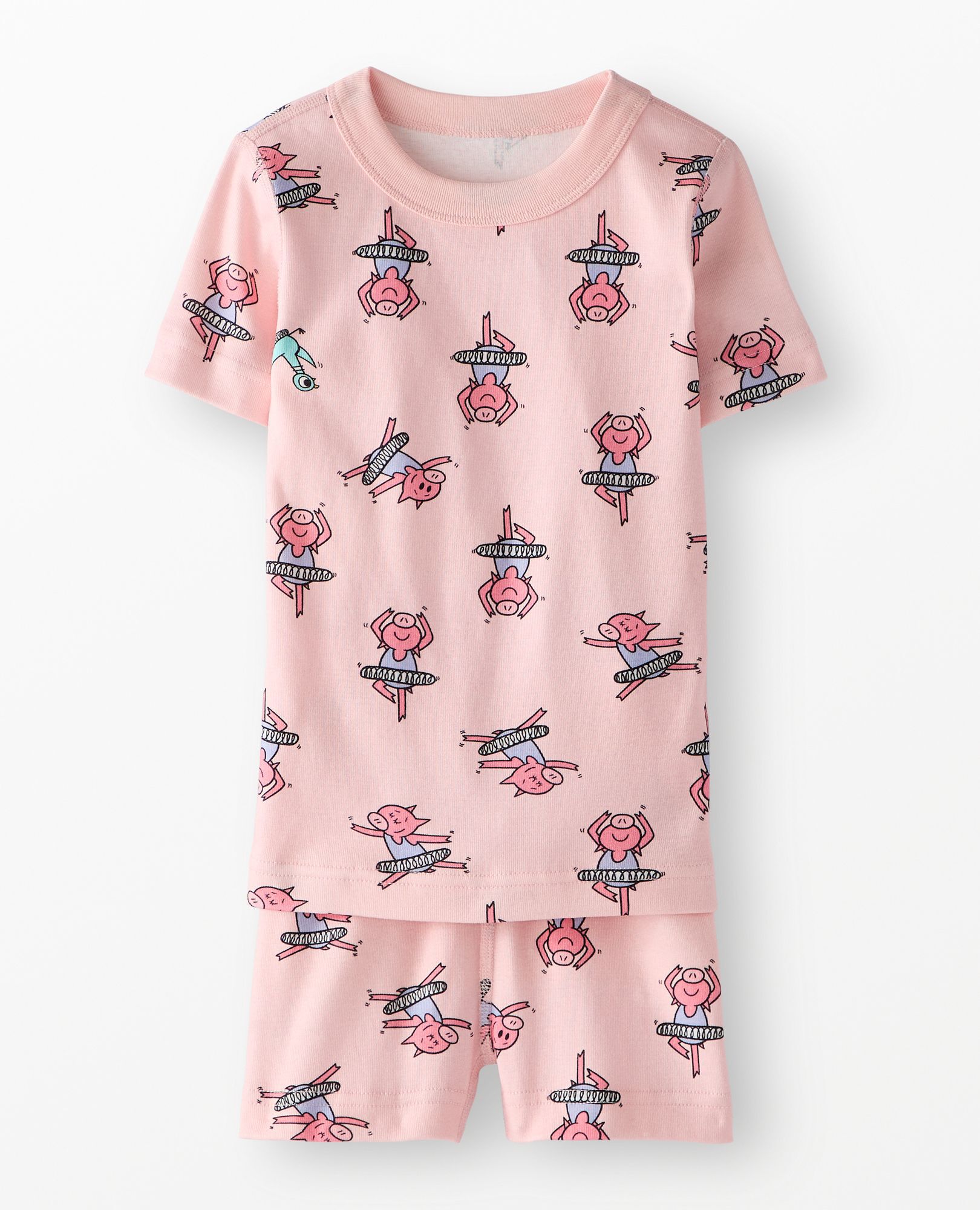 Elephant & Piggie HannaJams™ Pajama Set in Hidden Pigeon - Piggie Ballet - main