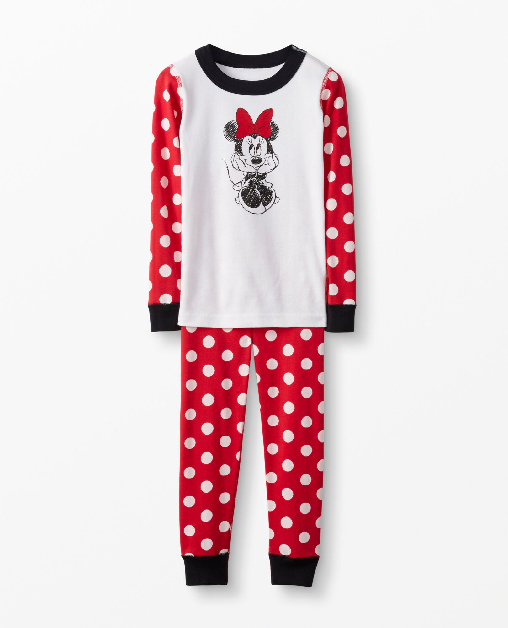 Girls minnie shop mouse pajamas