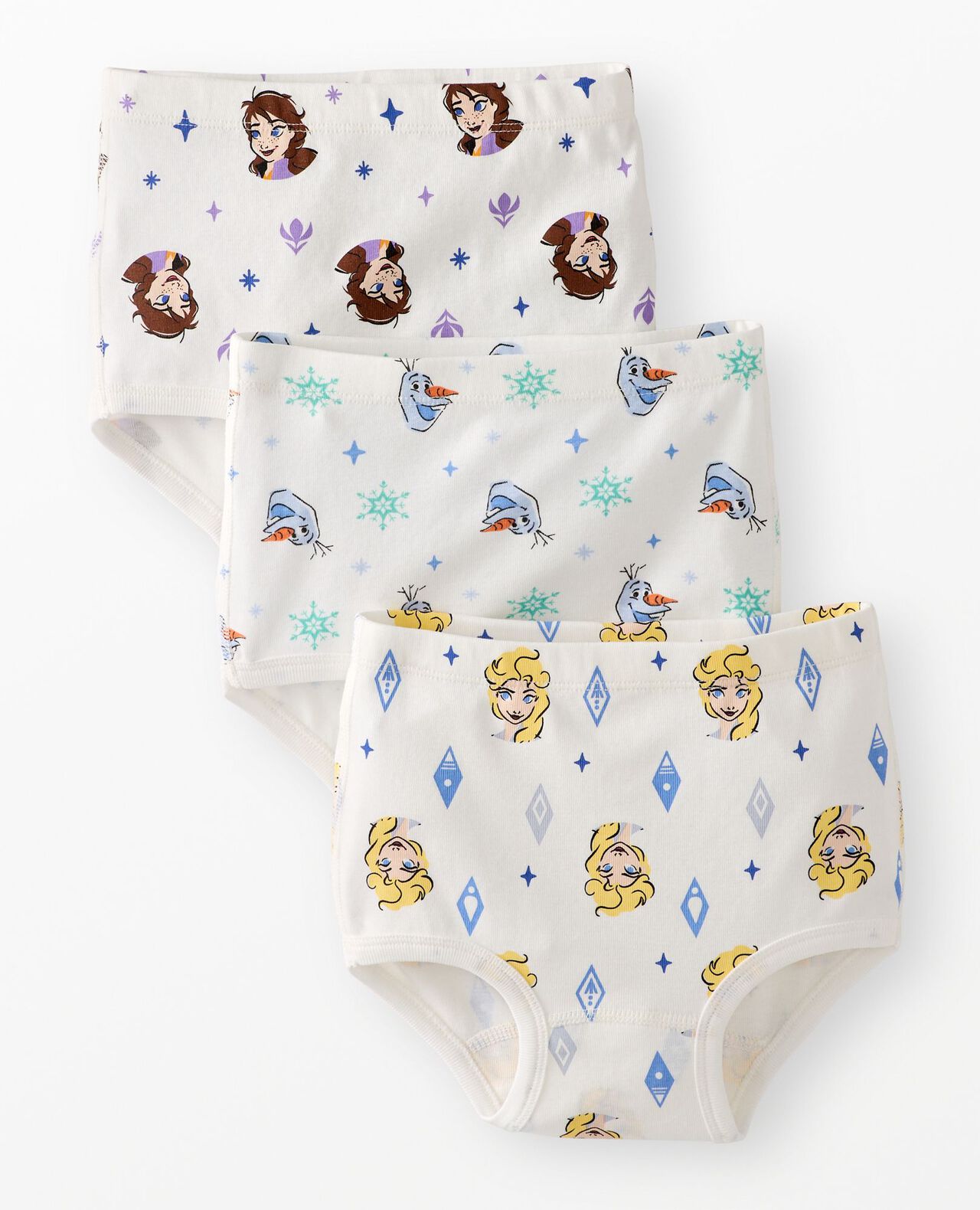 3-Pack Disney Frozen Organic Cotton Classic Underwear in Frozen 3pk Briefs - main