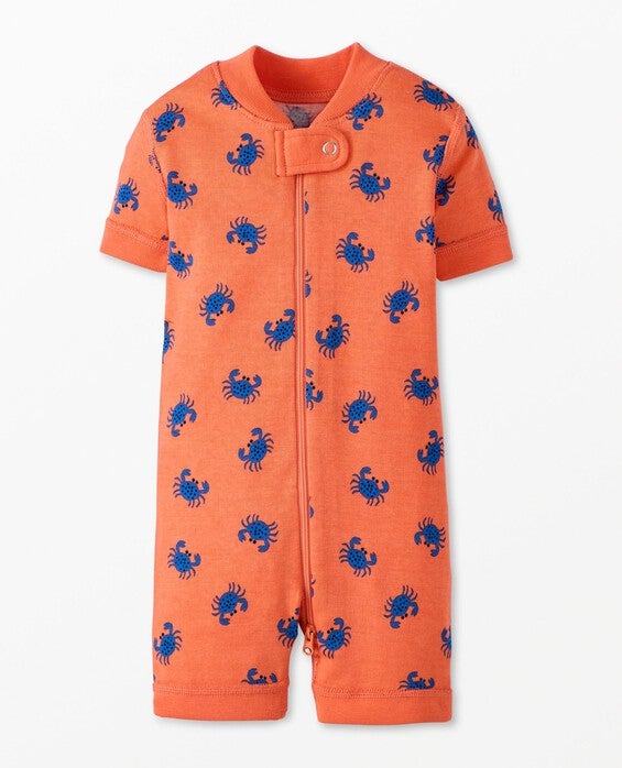 Baby HannaJams™ Sleeper Pajamas in Little Crabby Pants On Sunset Reef - 100% Cotton - Size 3-6 mos by Hanna Andersson