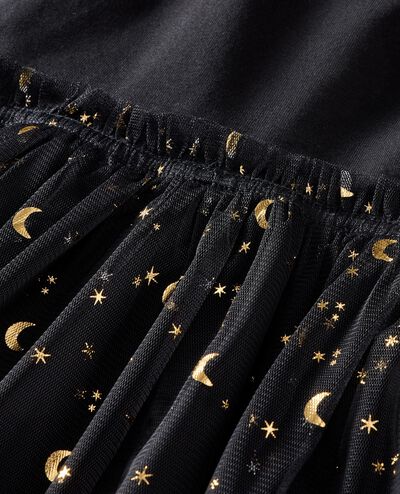 Halloween Tulle Dress in Black - main